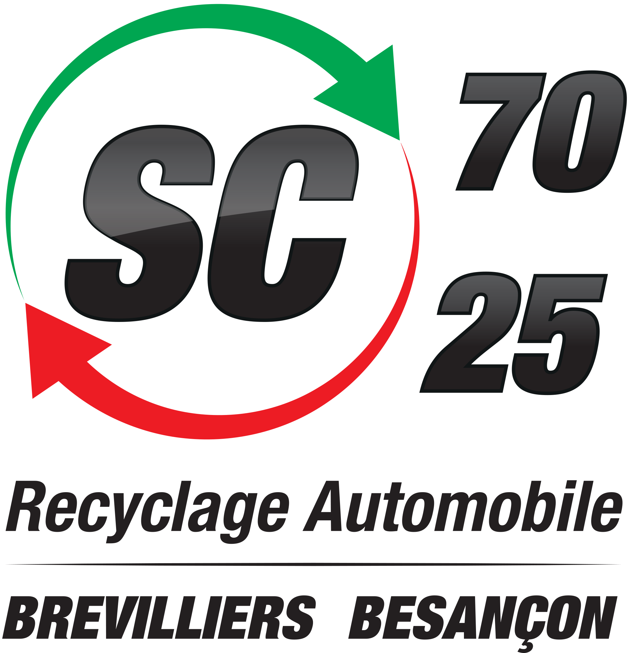 Logo SC 70 25 Recyclage automobile