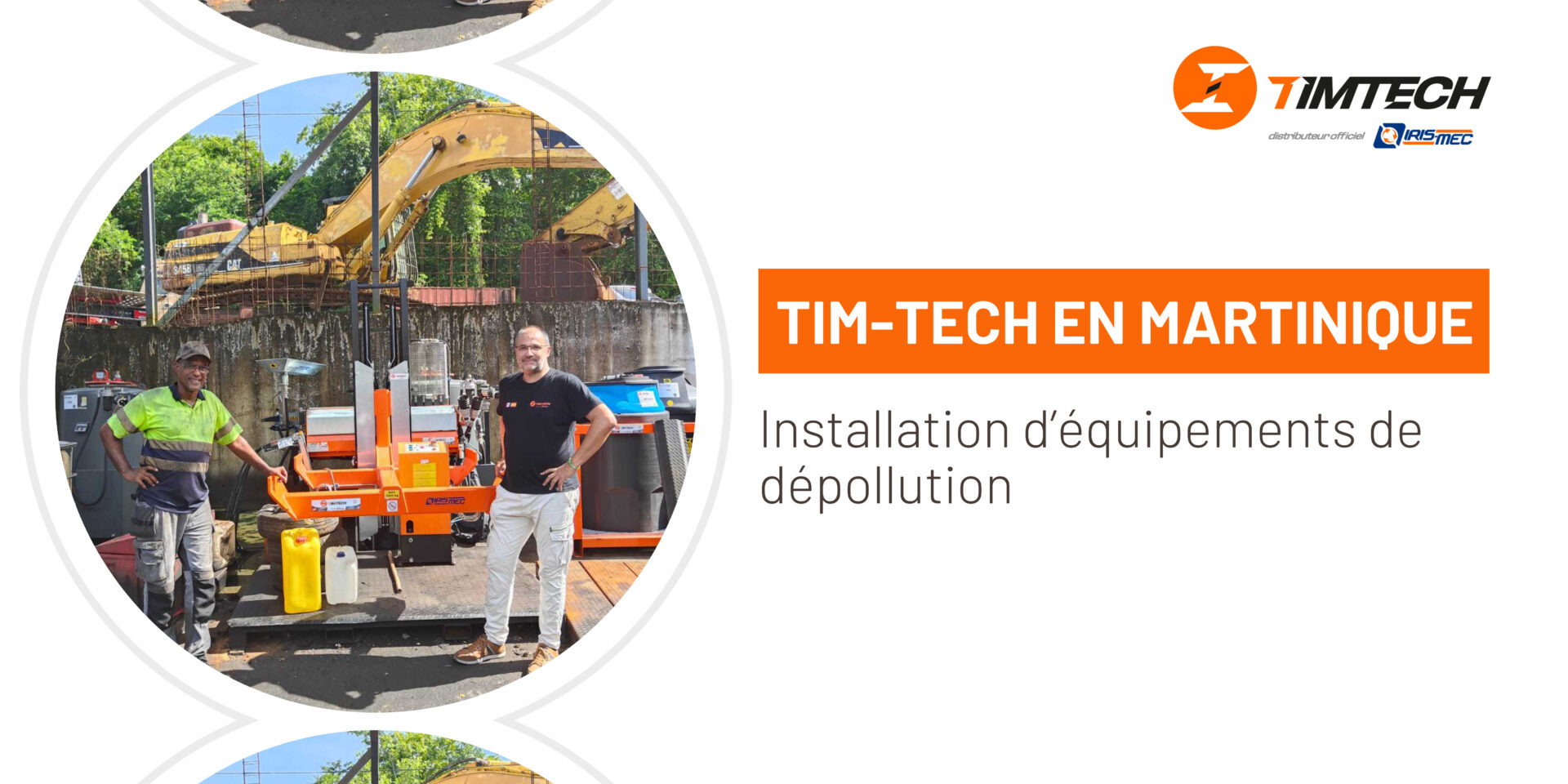 Installation d'équipements de dépollution en Martinique
